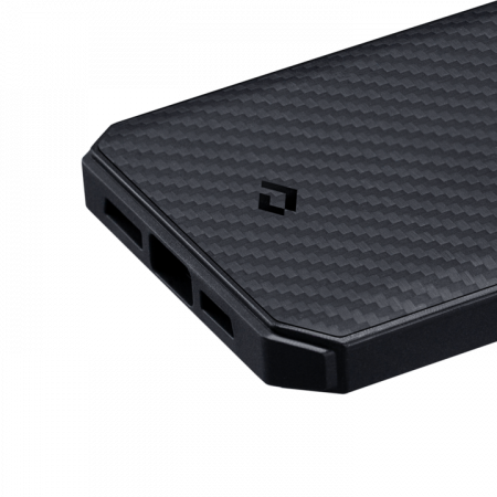 Чехол Pitaka MagEZ Case Pro 2 для iPhone 12 mini 5.4", черно-серый, кевлар (арамид)