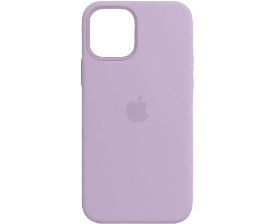 Silicone Case iPhone 12/12 Pro Lilac Cream