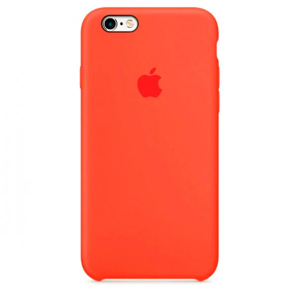 Silicone Case iPhone 6/6S Carrot Orange