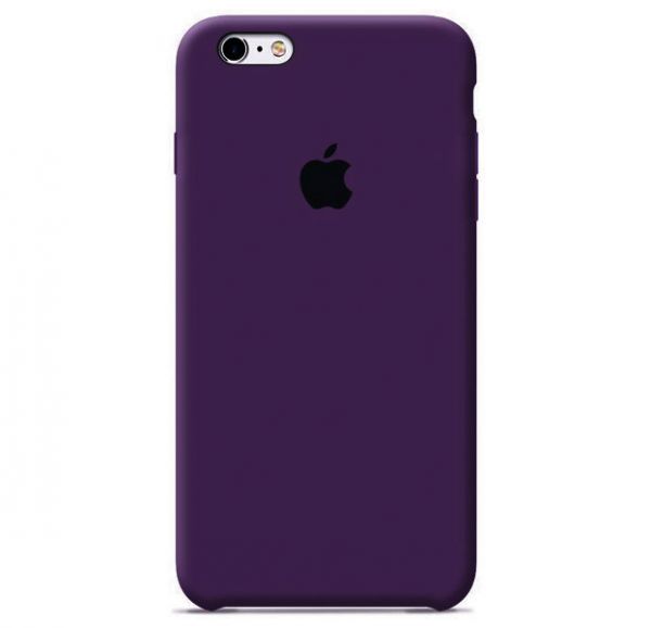 Silicone Case iPhone 6/6S Dark Purple