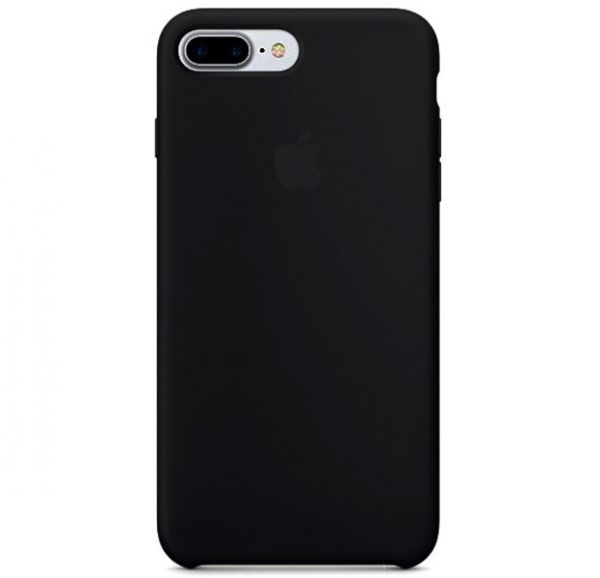 Silicone Case iPhone 7/8 Plus Black
