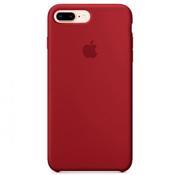 Silicone Case iPhone 7/8 Plus Burgundy