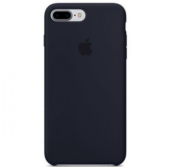 Silicone Case iPhone 8/7 Plus Dark Blue