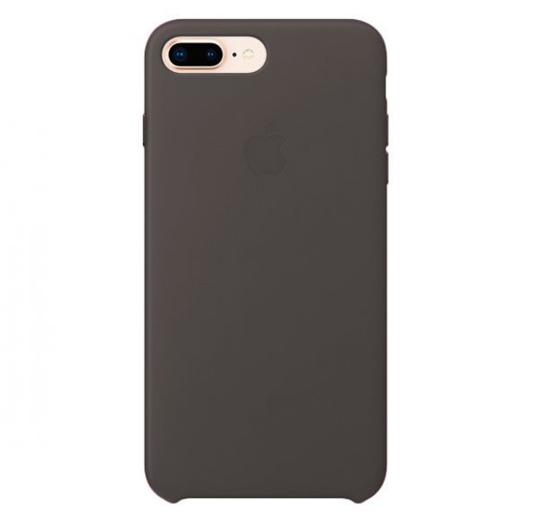 Silicone Case iPhone 7/8 Plus Dark Brown