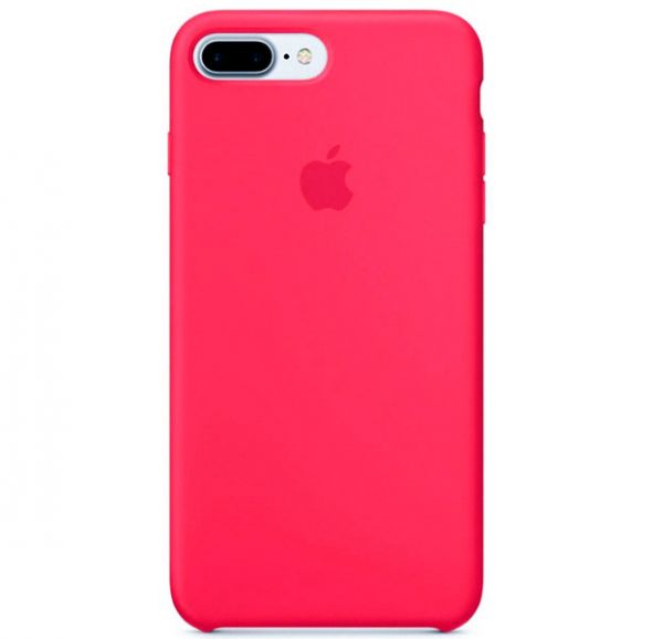 Silicone Case iPhone 7/8 Plus Hot Pink