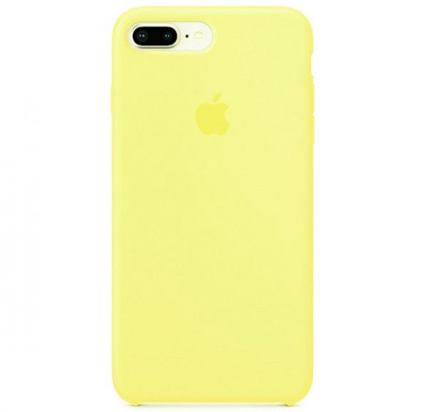 Silicone Case iPhone 7/8 Plus Lemon