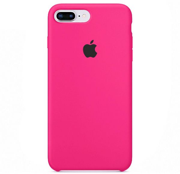 Silicone Case iPhone 7/8 Plus Neon Pink