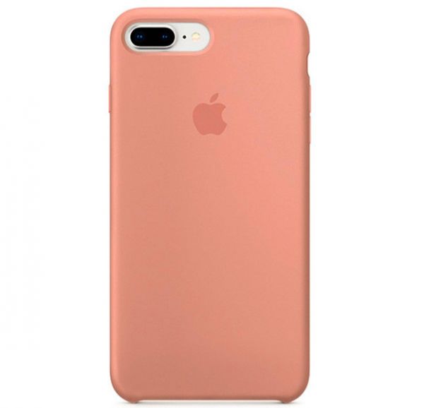 Silicone Case iPhone 7/8 Plus Peach