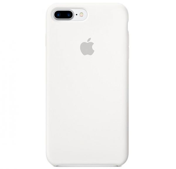 Silicone Case iPhone 7/8 Plus White