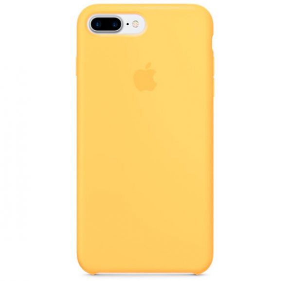 Silicone Case iPhone 7/8 Plus Yellow
