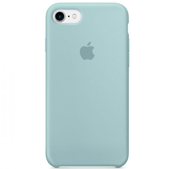 Silicone Case iPhone 7/8 Aquamarine