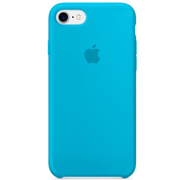 Silicone Case iPhone 7/8 Azure
