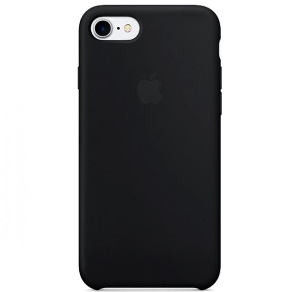 Silicone Case iPhone 7/8 Black
