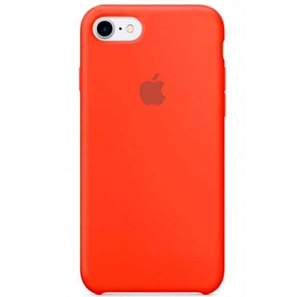 Silicone Case iPhone 7/8 Carrot Orange
