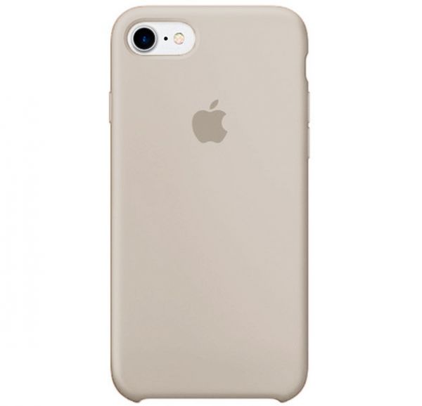 Silicone Case iPhone 7/8 Light Beige