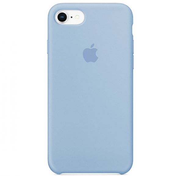 Silicone Case iPhone 7/8 Light Blue