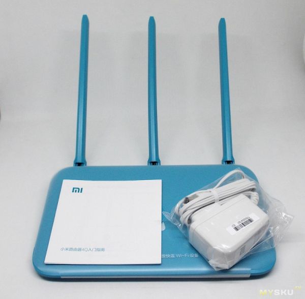 Роутер Mi WiFi Router 4Q Blue