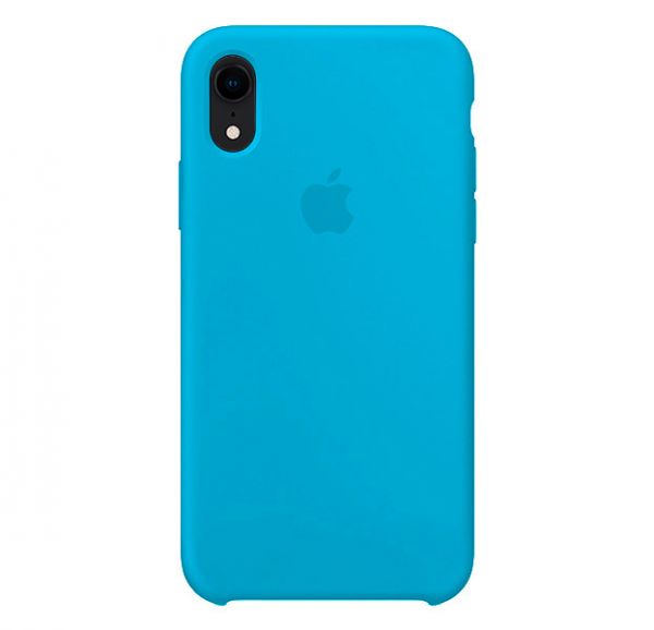 Silicone Case iPhone XR Azure
