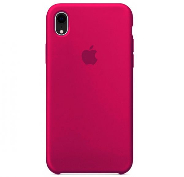 Silicone Case iPhone XR Crimson