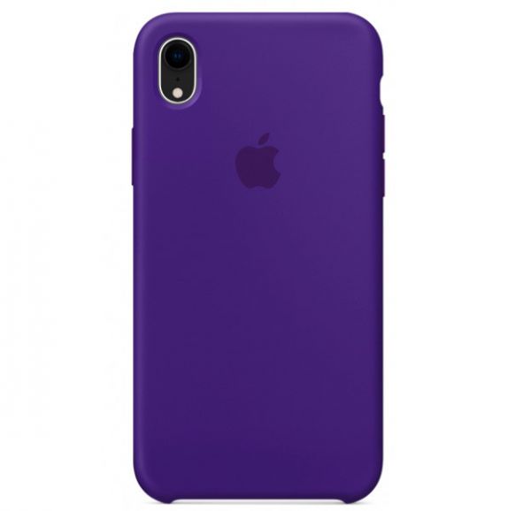 Silicone Case iPhone XR Dark Purple