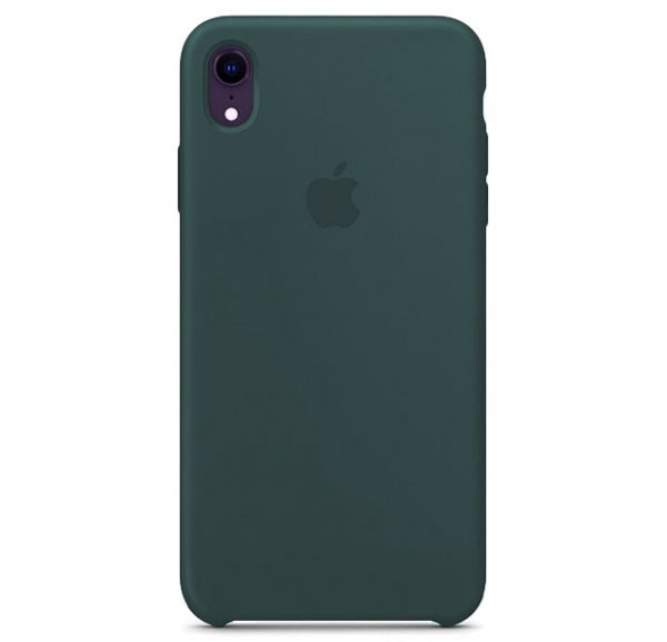 Silicone Case iPhone XR Smoky Pine