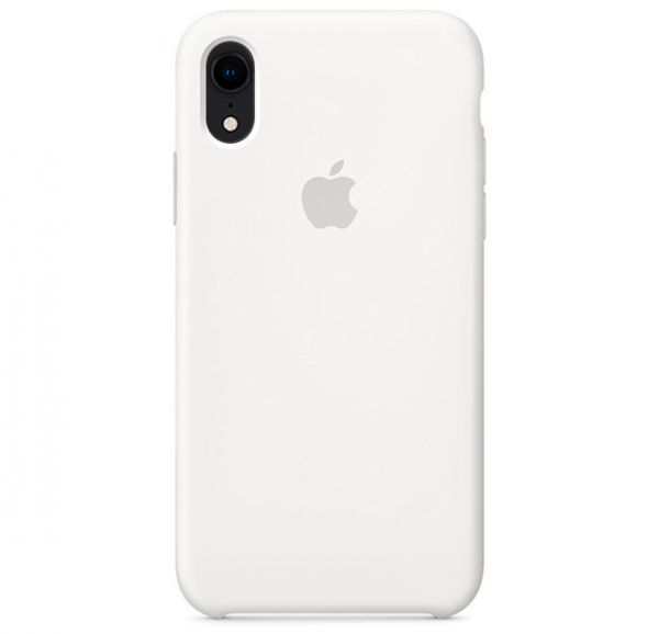 Silicone Case iPhone XR White