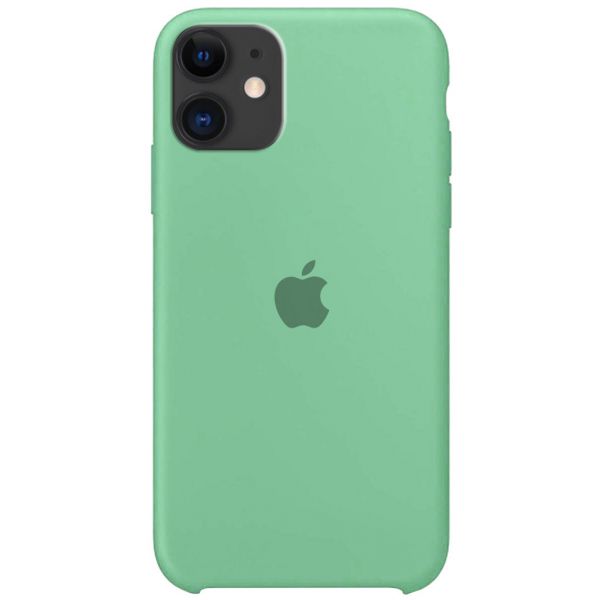Silicone Case iPhone 11 Green
