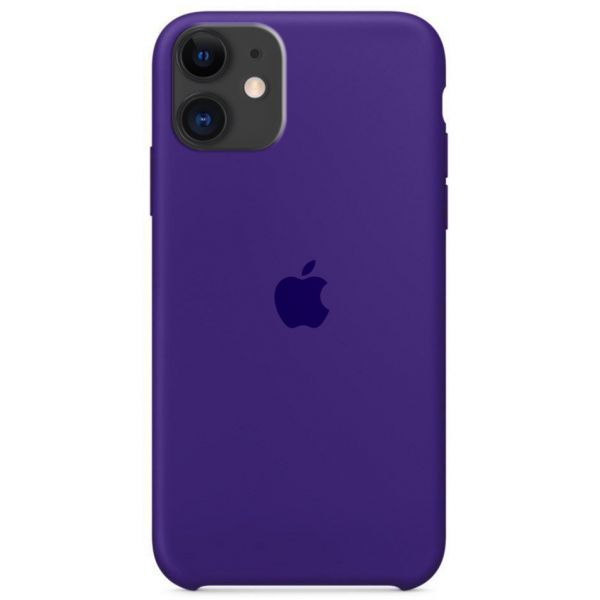 Silicone Case iPhone 11 Dark Purple