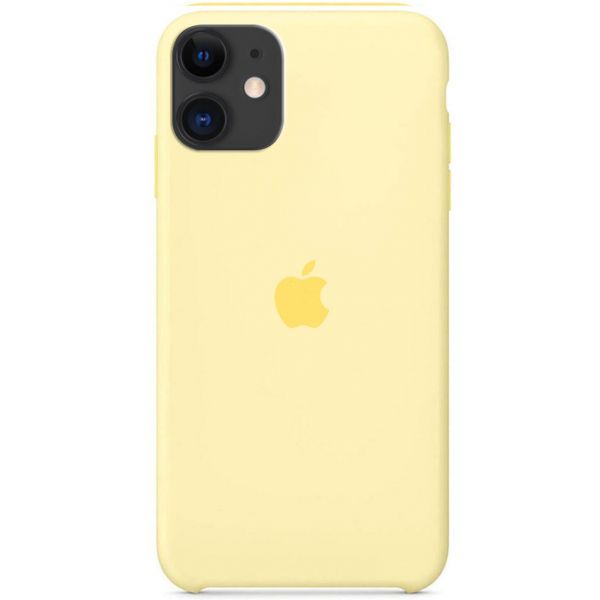 Silicone Case iPhone 11 Mellow Yellow