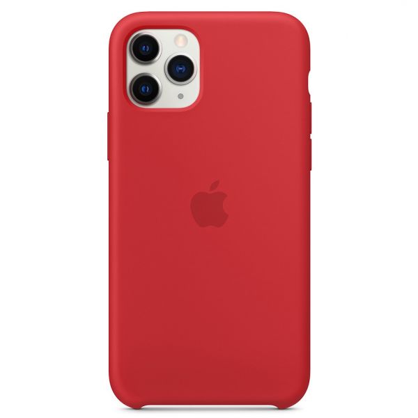 Silicone Case iPhone 11 Pro Red