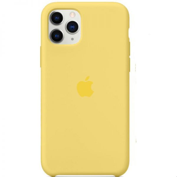 Silicone Case iPhone 11 Pro Max Yellow