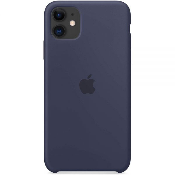 Silicone Case iPhone 11 Midnight Blue