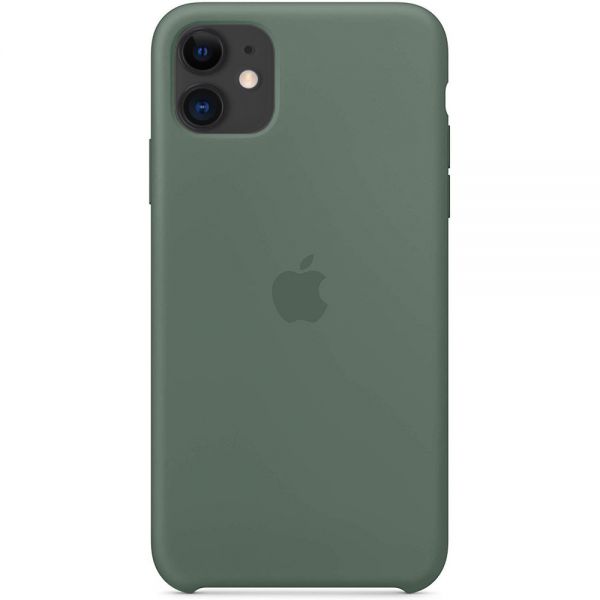 Silicone Case iPhone 11 Pine Green
