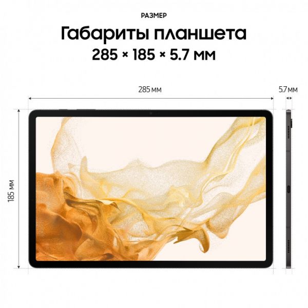 Samsung Galaxy Tab S8+ Plus Wi-Fi 8/256GB Graphite