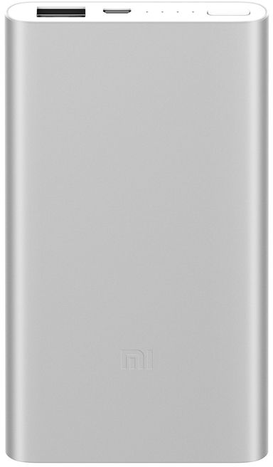 Внешний аккумулятор Xiaomi Mi Power bank 2 Slim 5000mAh Silver