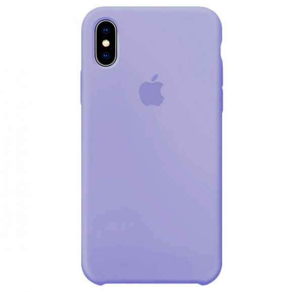 Silicone Case iPhone XS Max Amethyst