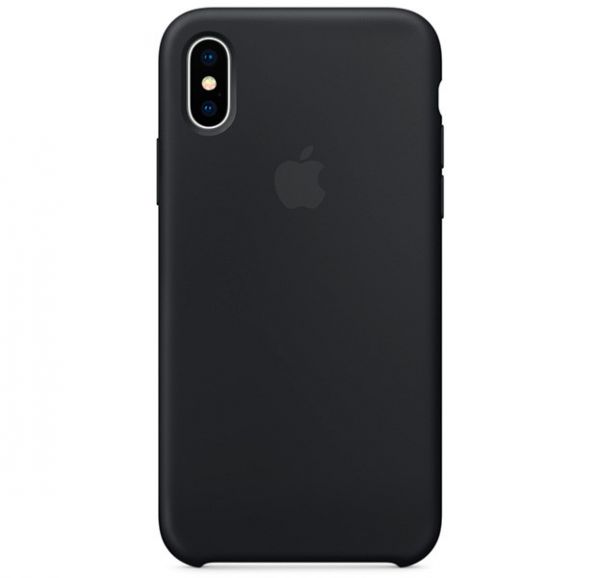 Silicone Case iPhone XS Max Black