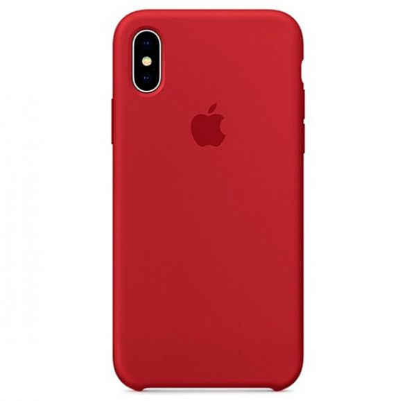 Silicone Case iPhone XS Max Burgundy