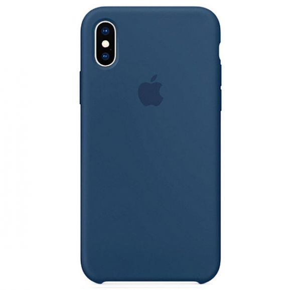 Silicone Case iPhone XS Max Cobalt