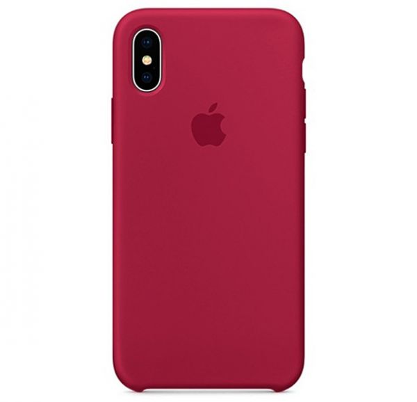 Silicone Case iPhone X/XS Crimson
