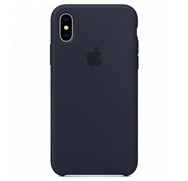 Silicone Case iPhone XS Max Dark Blue