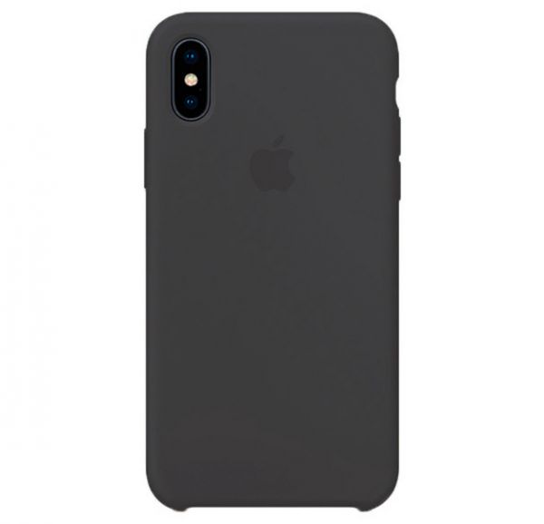 Silicone Case iPhone XS Max Dark Gray
