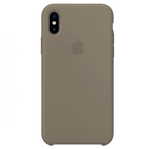Silicone Case iPhone XS Max Gray