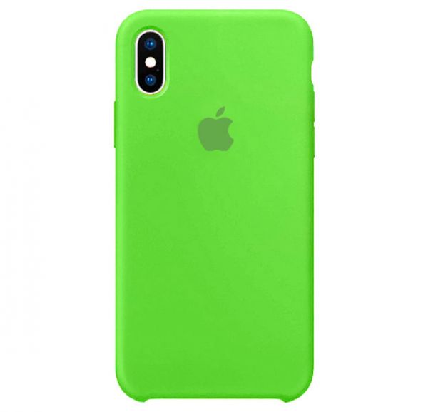Silicone Case iPhone X/XS Green