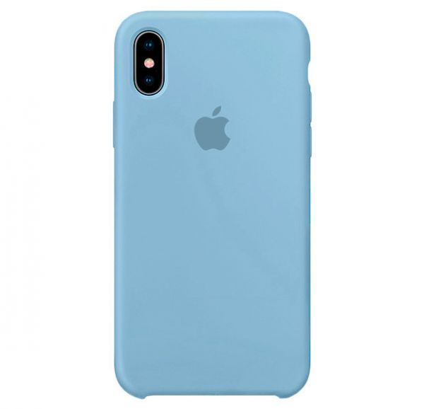 Silicone Case iPhone X/XS Light Blue