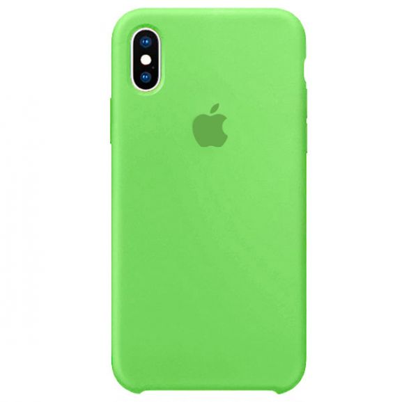 Silicone Case iPhone XS Max Mint