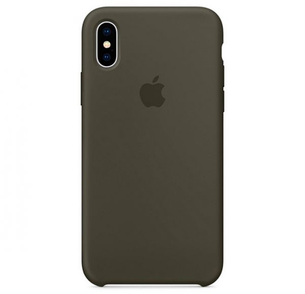 Silicone Case iPhone X/XS Olive