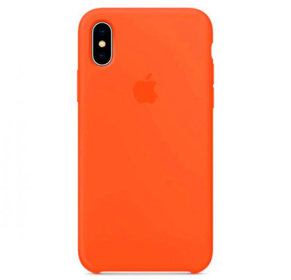Silicone Case iPhone XS Max Orange