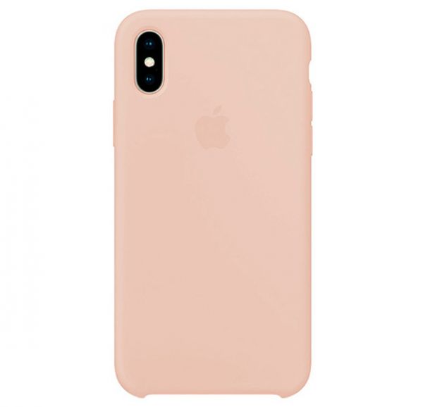 Silicone Case iPhone XS Max Pearl Pink