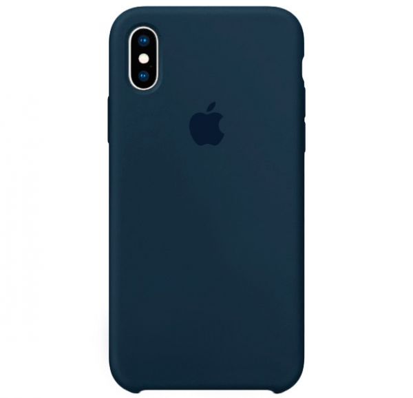 Silicone Case iPhone XS Max Sapphire